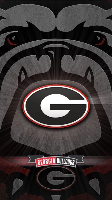 georgia bulldog football logo wallpaper